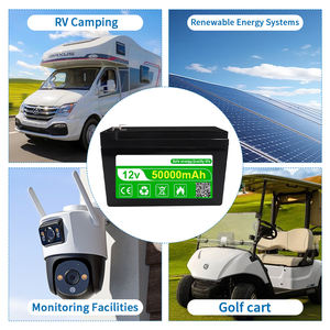 Pin lithium ion LiFePO4 <span class=keywords><strong>v</strong></span>ới gói hệ thống năng lượng mặt trời BMS 12V 50Ah 100Ah <span class=keywords><strong>120Ah</strong></span> 150AH 200AH - Product Image 1