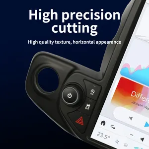 지프 랭글러 검투사 2018-2021 GPS 네비게이션 Carplay 자동 멀티미디어 비디오 플레이어 유닛에 대한 13.6 인치 안드로이드 자동차 라디오 2din