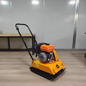 Super Promotions C90P GX160 Petrol Engine <b>Vibrating</b> <b>Plate</b> Compactor 80KG Gasoline <b>Plate</b> Compactor - Product Image 1