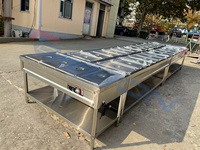 Vente chaude Bain-marie électrique pour restaurant, restauration rapide, présentoir chauffant pour aliments, buffet, chauffe-plats avec bac GN