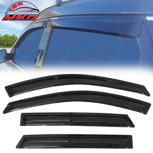 สำหรับฮุนได ซานตาเฟ่ DM ปี 13-18 (ยกเว้นรุ่น XL) ชุดบังแดดอะคริลิคสำหรับหน้าต่างรถยนต์ ป้องกันแสงแดดด้านข้างประตูรถยนต์ 4 ชิ้น - Product Image 1