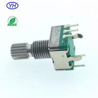Encodeur rotatif linéaire incrémental Alpha Alps Bourns PEC11 EC11 11mm, interrupteur encodeur rotatif 20/15 impulsions, 20/30 positions pour l'audio