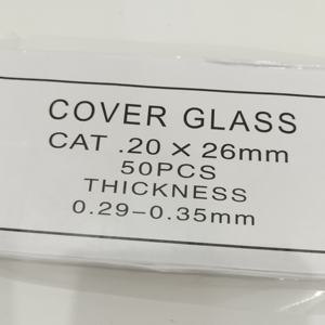 Medizinische Laborbedarf 0,29-0,35mm Histologie-Glaswaren Mikroskop-Objektträger Abdeckgläser für Blutzählkammern - Product Image 5