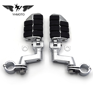 Pinces d'autoroute 1 "grands repose-pieds pour Harley Sportster 883 xl1200 1340 Honda VT1100 VTX1300 VTX1800 - Product Image 3