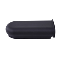 Kit d'admission d'air de capot de style Hilborn en aluminium noir ou argenté, lisse et poli, pour carburateurs doubles ou quadruples