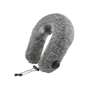 Almohada vibratoria de tejido profundo Shiatsu inalámbrico recargable coche avión cuerpo <span class=keywords><strong>cabeza</strong></span> inflable <span class=keywords><strong>en</strong></span> forma de U masajeador de <span class=keywords><strong>cuello</strong></span> eléctrico - Product Image 1