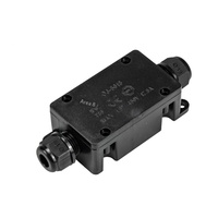 Conector Impermeable IP68 para Caja de Distribución de Iluminación Exterior, Material de PC, Certificado para Lámparas Industriales y Mineras