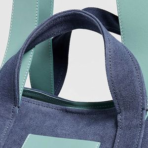 Bolsos de Mano de Lona de Algodón Personalizados de Gran Capacidad para Mujer, Bolsos de Hombro de Moda Portátiles y Duraderos para Viajes de Verano, Otoño e Invierno, para la Playa - Product Image 3