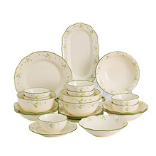 Juego de Vajilla de Porcelana de Lujo, Elegante, Estilo Europeo/Norteamericano, Apto para Microondas y Lavavajillas, Fabricado en China - Product Image 6