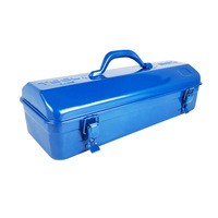 Boîte à outils 410, en tôle, tailles grande, moyenne et petite ; quincaillerie domestique, boîte à outils en fer, coffret en fer, boîte de rangement portable