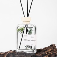 Ensemble de diffuseur de roseaux de luxe, marque privée, diffuseur d'arômes pour la maison, flacon en verre avec huiles de roseaux nébulisantes, parfum floral, emballage
