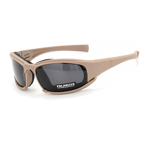 Gafas Tácticas con 3 <span class=keywords><strong>Lentes</strong></span> Polarizadas Intercambiables, Gafas <span class=keywords><strong>de</strong></span> Tiro Unisex para Exteriores, Protección UV400, Gafas <span class=keywords><strong>de</strong></span> Senderismo y Pesca - Product Image 2