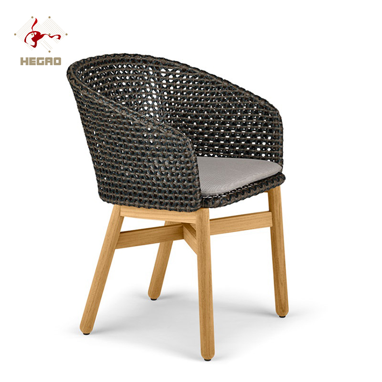 Chaise de salle à manger en teck