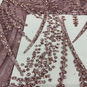 Honglong Váy Cưới Đính Cườm Màu Trắng Lưới Đính Kim Sa Pha Lê Sang Trọng Thiết Kế Mới Vải Ren - Product Image 5