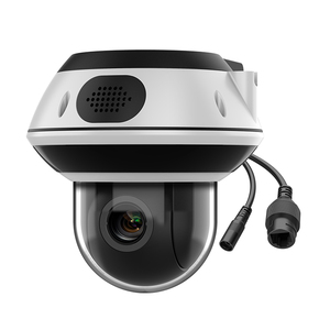 กล้อง IP กลางแจ้ง4K 8MP POE กล้องรักษาความปลอดภัยแบบโดม PTZ IP 5X ซูมออปติคอลขนาด<span class=keywords><strong>2.7</strong></span>-<span class=keywords><strong>13.5</strong></span>มม. การตรวจจับยานพาหนะของมนุษย์ระบบเสียง2ทาง - Product Image 1