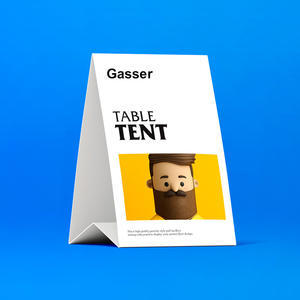 مخصص الطباعة محفوظة الجدول تسجيل لوح فوم بلاستيكي الجدول خيمة بطاقة التوقيع مكتب ، الحدث و المعرض التجاري - Product Image 5