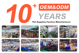 Ensemble de laisse et collier pour chien en corde de coton tressée multicolore faite à la main, luxe, vente en gros, sans traction - Product Image 5