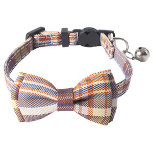 Kalung Hewan Peliharaan Desainer Mewah, Perlengkapan Hewan Peliharaan Fashionable, Kalung Kucing Desainer Mewah Dengan Lonceng - Product Image 4