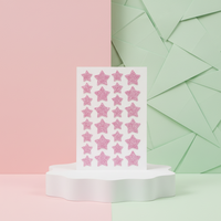 Patchs anti-acné personnalisés en forme d'étoile avec paillettes, fabricant OEM de patchs hydrocolloïdes pour boutons