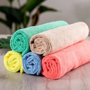 优质经编毛巾强力去除微纤维清洁布