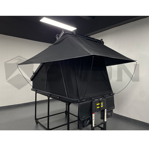 SNDN Camping 3 4 persone tenda sul tetto X cerniera 4x4 impermeabile in alluminio Hardtop auto tetto tenda guscio duro RTT tenda tetto - Product Image 6