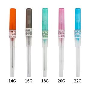 Aiguilles de perçage stériles pour cathéter, boîte de 50 pièces, outils jetables pour le piercing corporel (nez, nombril, oreille) - Product Image 1