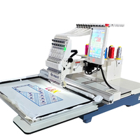 Meilleur choix casquette chemise patchs logo broderie 12 15 couleurs machine automatique informatisée tête unique pour débutants