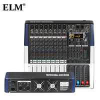 Console de mixage audio KV80 Power Audio Mixer PHY-08DUSB 350W 8 canaux avec 99 effets DSP et interface USB