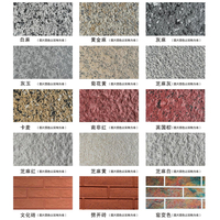 Mat Surface Extérieur Décoration Intérieure Pierre Brique Texture Carreaux Muraux En Céramique 300x600 200x400mm pour Villa Hôtel Maison Jardin