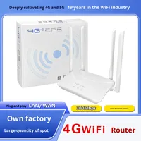 Routeur 4G CPE WiFi sans fil partageant le routage Internet LTE Insérez la carte SIM CPF912-OY les répéteurs