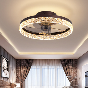 Light Luxury <strong>Ceiling</strong> Fan Lamp Simple Invisible Bedroom Dining Room Living Room Children's Room Fan Lamp - Product Image 5