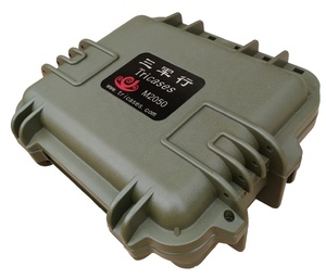 Tricases factory waterproof injection mold hard PP plastic small case M2050 with pre-cut foam