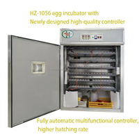 Nouvelle Offre Spéciale : Incubateur Entièrement Automatique en Acier Inoxydable pour Œufs de Poulet, Canard et Autruche, Capacité 1056D, 220V, Taux d'Éclosion de 95%