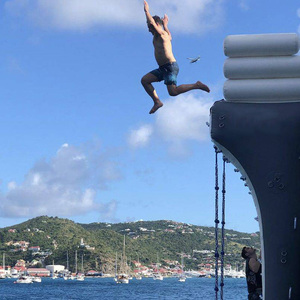 Mur d'escalade gonflable pour yacht, structure de jeu aquatique extérieure en PVC pour usage en hôtel-resort, pour le saut et les jeux aquatiques sur bateau gonflable - Product Image 6