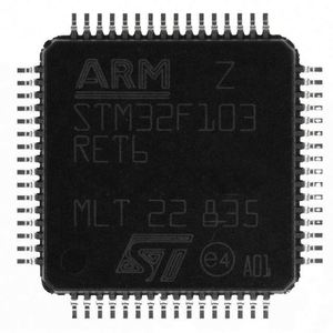 STM32F103RET6 STM32F103 ARM Cortex M3 de 32 bits, 64 pines LQFP - Product Image 1