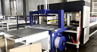 Machine d'Emballage Automatique pour Cartons et Boîtes, Machine d'Emballage Automatique avec Sangle en PP, Machine d'Emballage en Plastique avec Sangle en PE