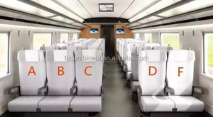 Asiento de <span class=keywords><strong>Metro</strong></span> Anti-vandalismo, Resistente al Fuego, de Cuero, Modular, Duradero, Certificado ISO9001, Personalizable - Product Image 3