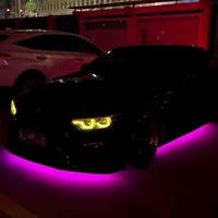 Éclairage LED RGB pour sous-sol de voiture contrôlé par application CCTC, bande néon étanche pour châssis, lumière ambiante universelle pour tous les modèles de voitures