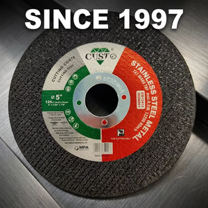 Factory Wholesale 125mm Cutting Disc 1mm Thin T41 Cut Off <strong>Wheel</strong> 80m/s Metal Inox 22.2mm <strong>Bore</strong> Bulk Price - Product Image 4