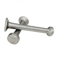 Assortiment d'ancres à tête sphérique galvanisées B2B 1,3T-32T, logo OEM, acier forgé, pour applications de levage de béton
