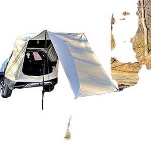 Factory Manufacturer 4 Person Outdoor Camping <b>Small</b> Garage Trailer Car Tail Gate Pop up Family Folding <b>Tents</b> - Product Image 6