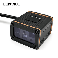Scanner di Codici a Barre Bidimensionale Fisso LONVILL con Sensori CMOS, Doppia Fotocamera e Lettura a Lunga Distanza di 9 Metri