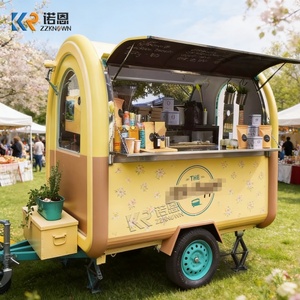 Chariots de restauration à prix d'usine, kiosque extérieur, remorque, café mobile, cuisine en acier inoxydable, bar à café de rue, chariot de nourriture, camion de nourriture - Product Image 1