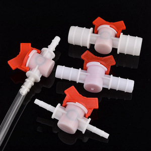 Vanne d'arrêt ZDVseal 12-12 mm avec embouts de tuyau égaux, inodore, facile à utiliser pour le contrôle manuel du débit d'eau - Product Image 1