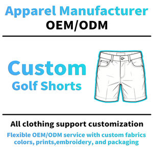 Pantalones Cortos de Golf para Hombre OEM Personalizados, <span class=keywords><strong>Azul</strong></span> Marino, Estilo Chino, Bermudas, Fabricante de Marca Privada, Venta al Por Mayor, Prendas Deportivas Técnicas - Product Image 2