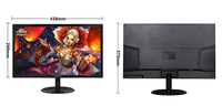 Monitor al por mayor de fábrica OEM 60Hz 19 pulgadas 20 pulgadas 22 pulgadas LED LCD Monitor de ordenador y PC