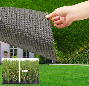 Astroturf 40mm <strong>Artificial</strong> <strong>Grass</strong> for Garden Durable <strong>Artificial</strong> Turf <strong>Roll</strong> Synthetic <strong>Grass</strong> for Garden - Product Image 2
