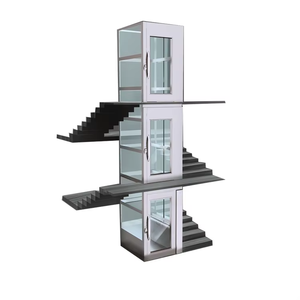 CE 200kg 400kg Hidrolik Villa Ev Asansörü Dış Mekan İç Mekan 3 Katlı 4 Seviyeli - Product Image 6
