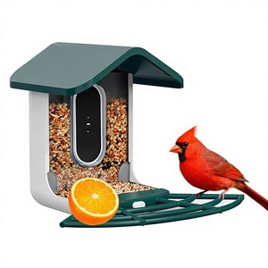 Nouvelle mangeoire automatique intelligente pour oiseaux, extérieure, étanche, avec reconnaissance IA, solaire, sans fil, équipement d'alimentation pour animaux avec bols, Chine, 1600g - Product Image 5