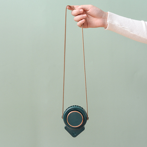 2025ABS de pie Durable gran salida de aire Personal eléctrico 3 pasos viento USB recargable bolsillo Mini cuello ventilador portátil - Product Image 6